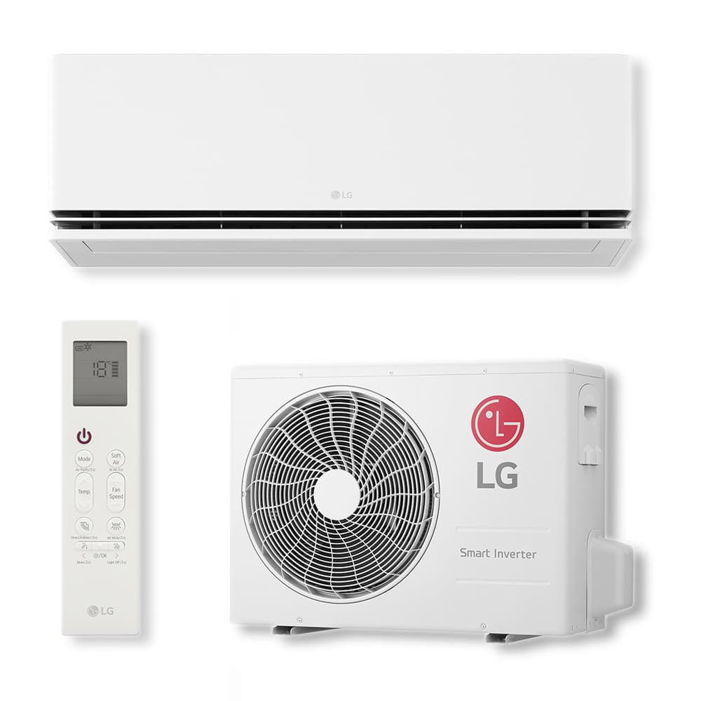 LG Dualcool AI Deluxe Soft Air oro kondicionierius, 2,5/3,2 kW